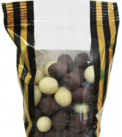 Buzz Beans - Tuxedo (dark & white chocolate) - 4 oz. Buzz Beans - Tuxedo (dark & white chocolate) - 4 oz.