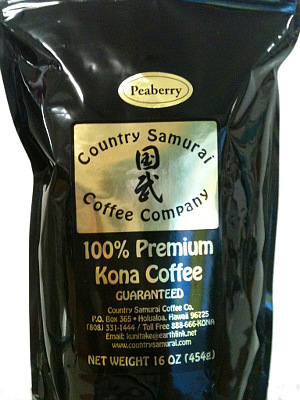 100% Kona Peaberry Grade - 1 Pound